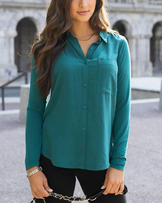 Grace And Lace - Stretch Fit Button Up