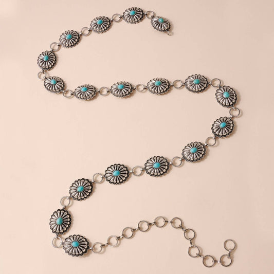 Verita Lane - Women's Sky Western Concho Belt