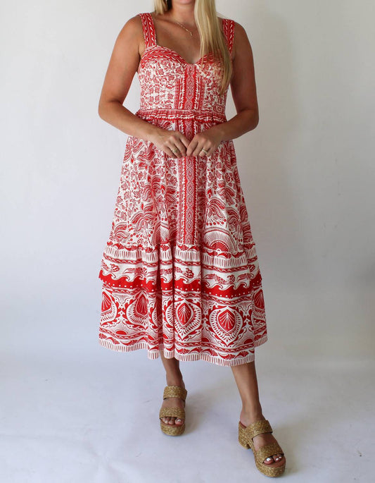 Farm Rio - River Ride Midi Dress