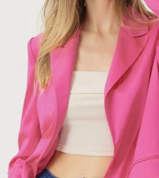 Entro - Satin Blazer