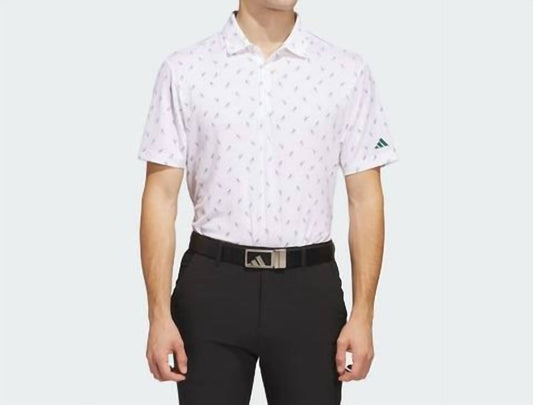 Adidas - Ultimate 365 Printed Mesh Polo