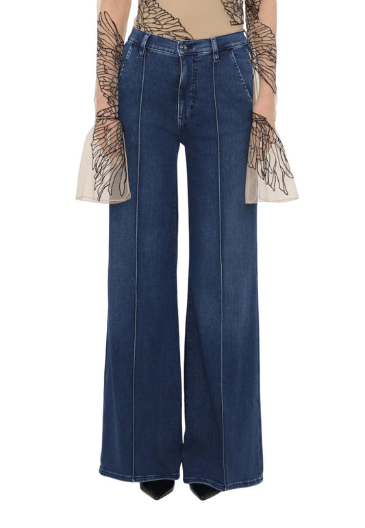 Frame - Pintuck Trouser Jean