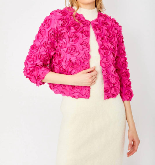 Frank Lyman - Floral Applique Jacket
