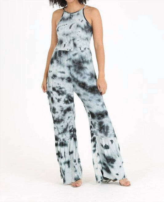 Angie - Smocked Tie Dye Jumper