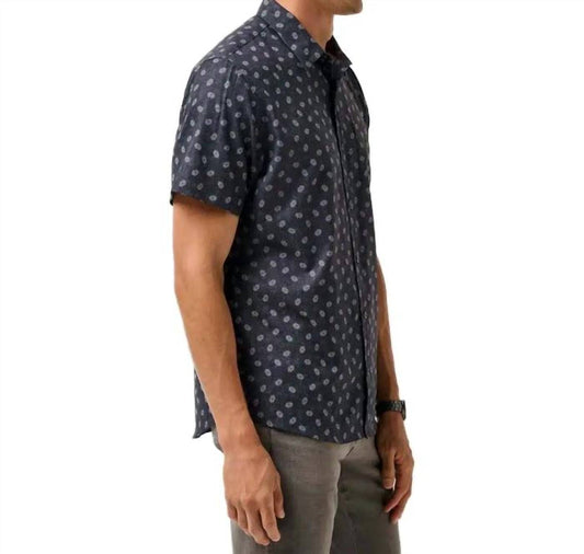 Travis Matthew - Techwoven Frey Wind Floral Print Shirt