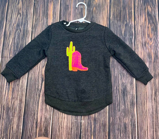 2Flyco - Kid's Neon Boot Scoot Pullover