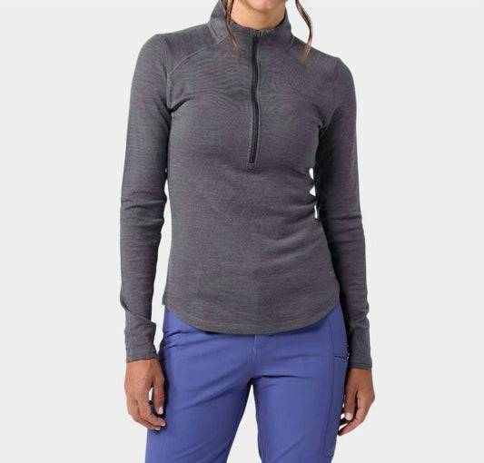Stio - Basis Peakwool Midweight Half Zip Baselayer Top