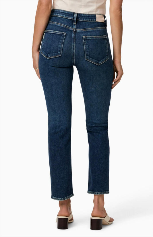 Paige - Cindy High Waist Ankle Straight Leg Jeans