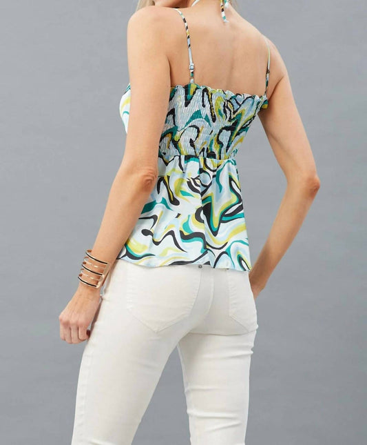 Lola & Sophie - Pucci Keyhole Top