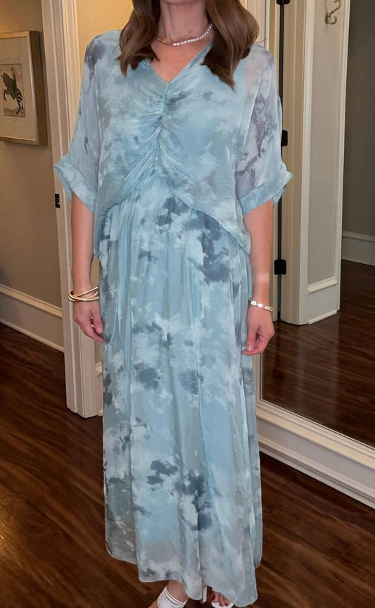 Look Mode Usa - Tie Dye Silk Dress