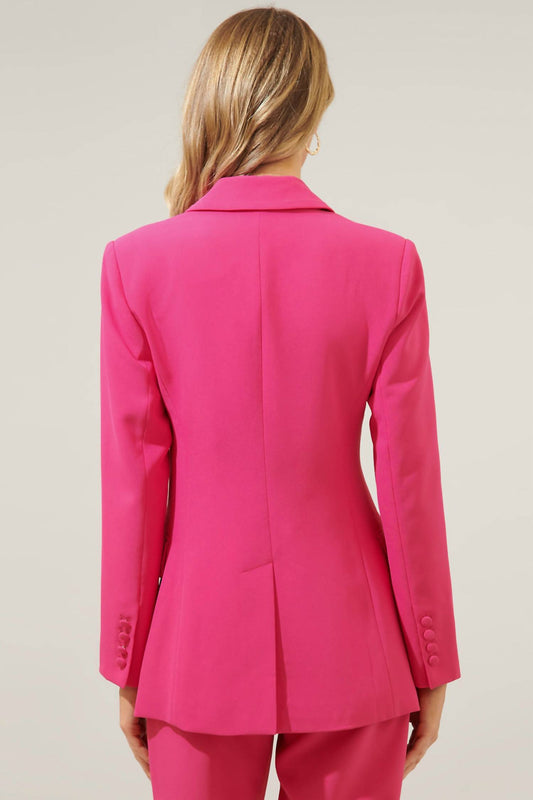 Sugarlips - Chelsea Fitted Notch Lapel Blazer