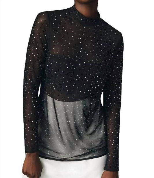Eva Franco - Starlight Long-Sleeve Sheer Tunic