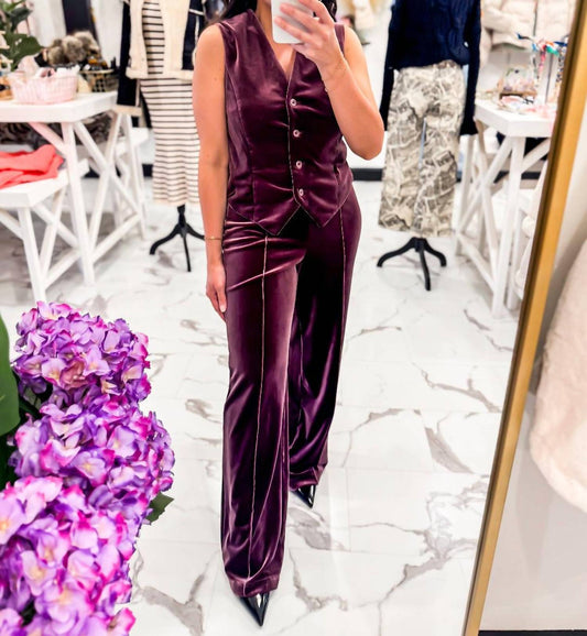 Vero Moda - Women's The Velvet Affair Trousers