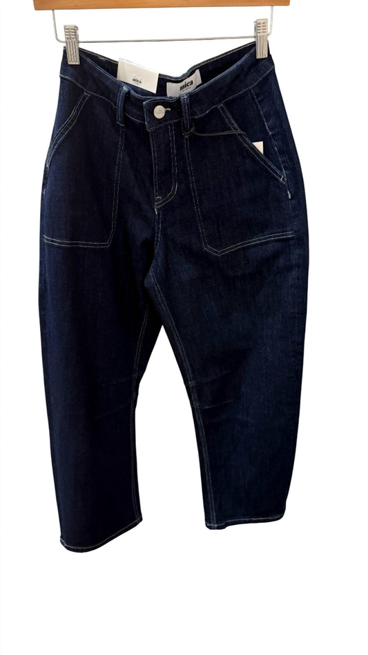 Mica Denim - Women Super High Rise Barrel Leg Jean