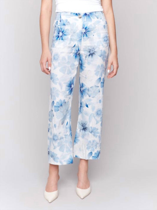 Charlie B - Printed Cropped Pant
