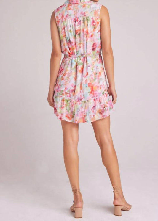 Bella Dahl - Gathered Ruffle Shirt Dress