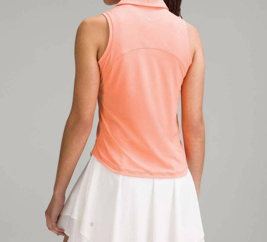 Lululemon - Quick-drying Sleeveless Polo Shirt