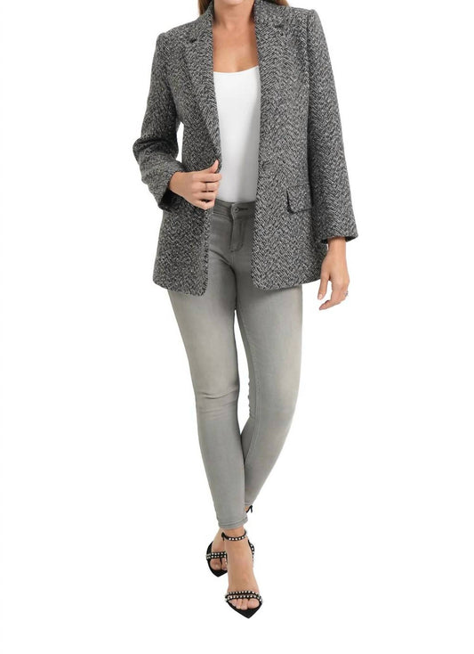 Love Token - Marcus Jeweled Boyfriend Blazer