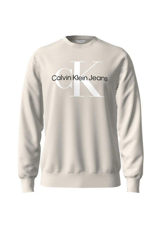 Calvin Klein - Men's Monogram Crew Neck Sweatshirt