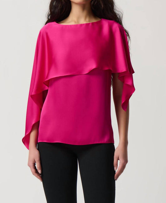 Joseph Ribkoff - Satin Layered Top