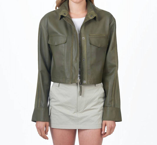 Jkt Nyc - Christina Matte Leather Jacket