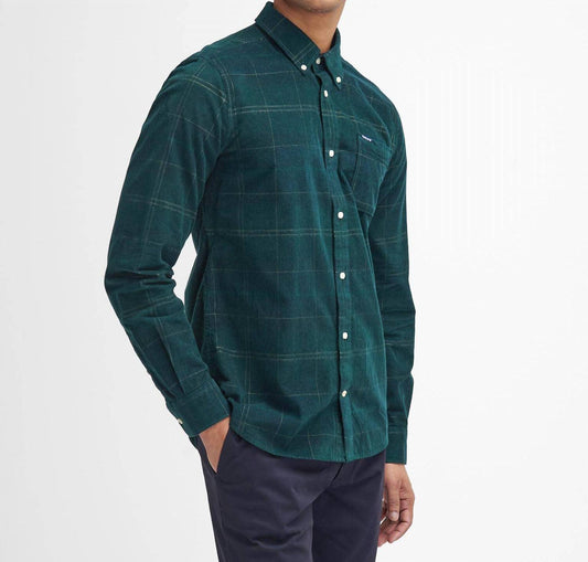 Barbour - Blair Tailored Tartan Cord Shirt