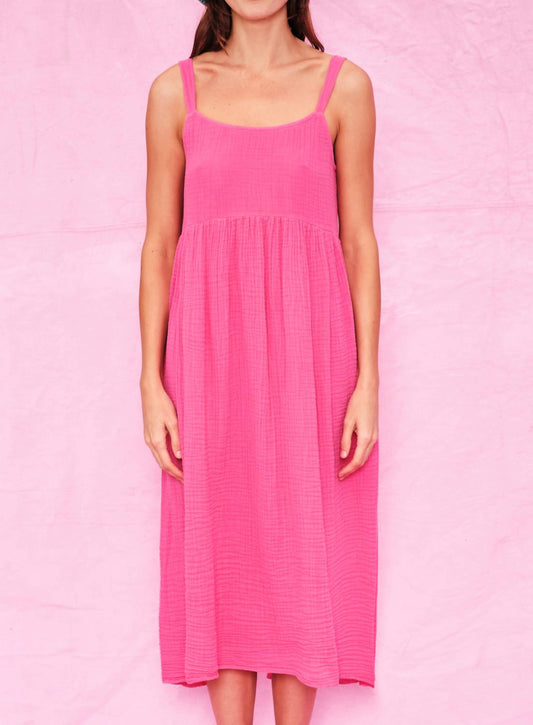Sundry - Tie Back Midi Dress