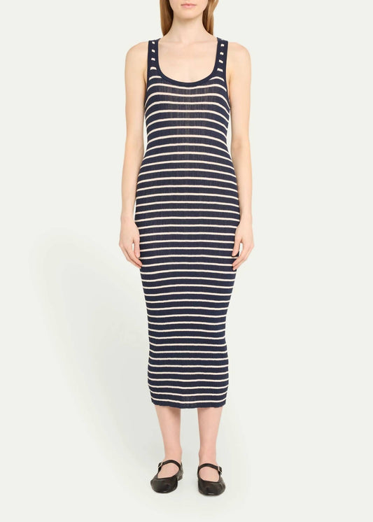 A.L.C. - Iris Stripe Knit Midi Dress