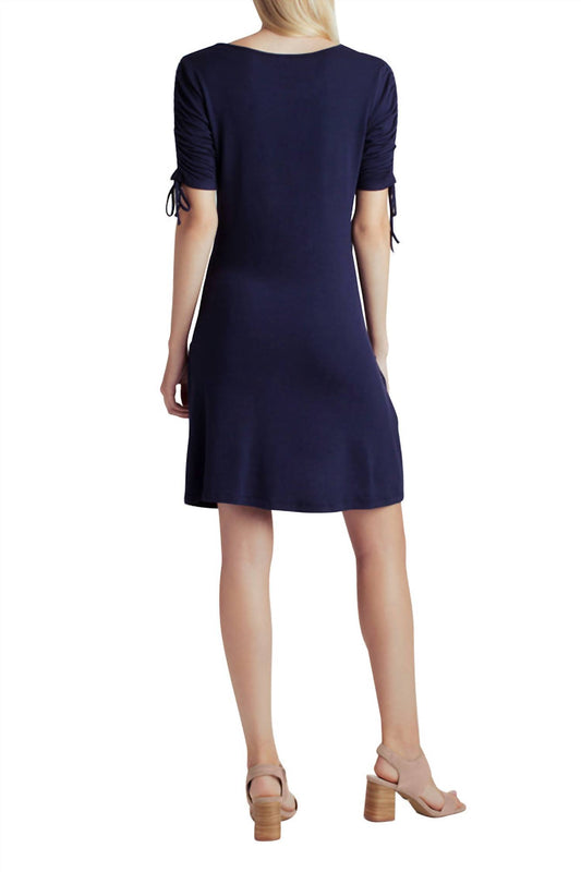 Kensie - Draped French Terry Dress