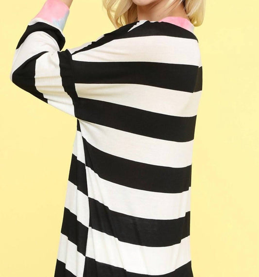 Blumin - Striped & Tie Dye Top