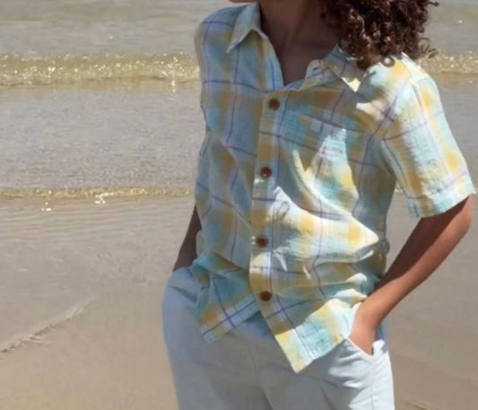 Me & Henry - Boy's Newport Woven Shirt