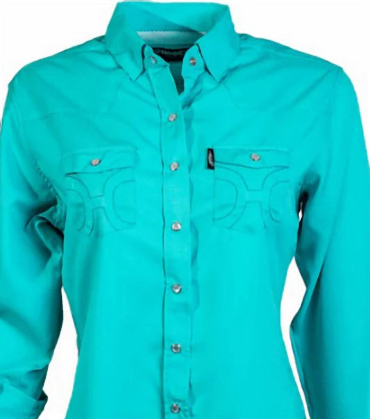 Hooey - Kid's Sol Curaco Long Sleeve Pearl Snap