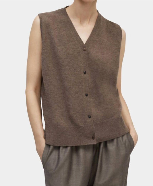 Cordera - Merino Wool Lace Waistcoat Vest