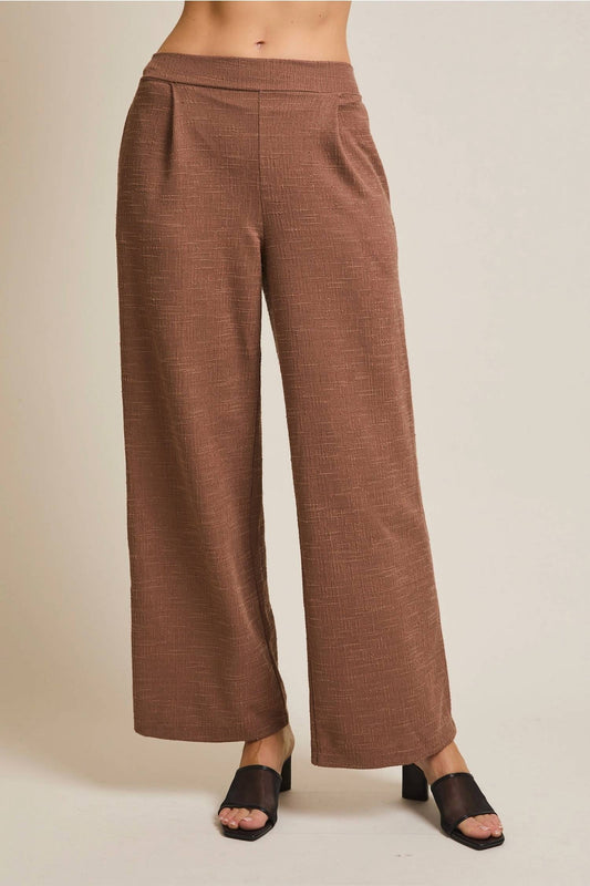 Gilli - Mocha Tweed Pants