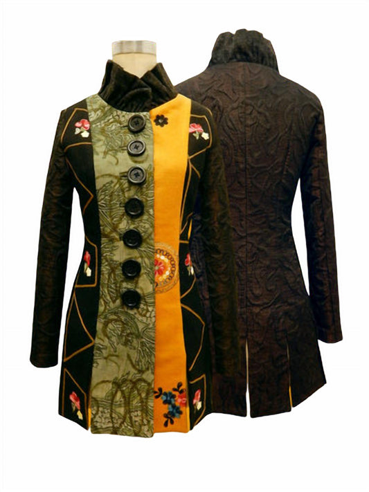 LONG SLEEVES DRESS COAT
