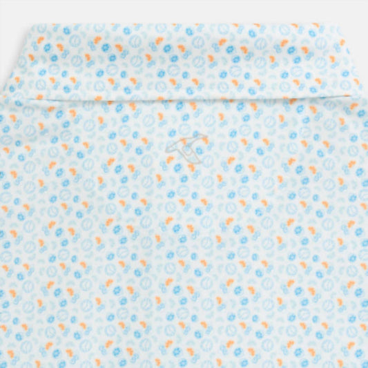 Genteal - Men's Printed Performance Polo