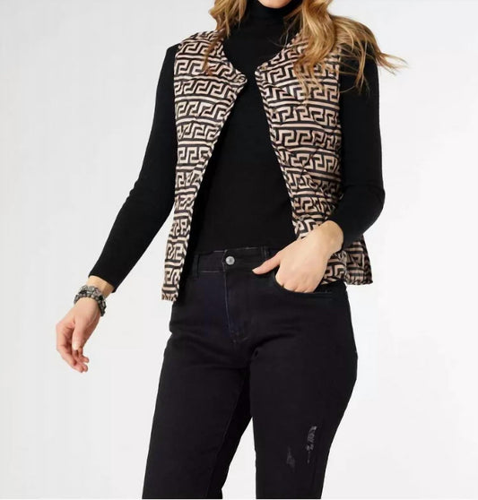 Coco + Carmen - Braylin Reversible Quilted Vest