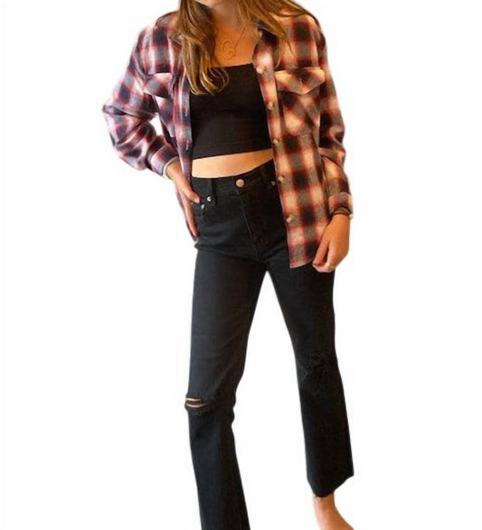 Katie J Nyc - Kids Plaid Button Down Shaket
