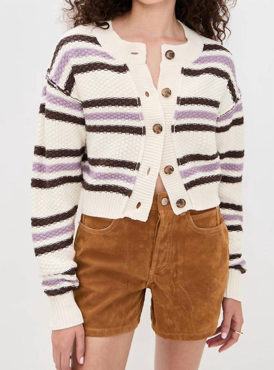 Free People - Lila Stripe Cardigan