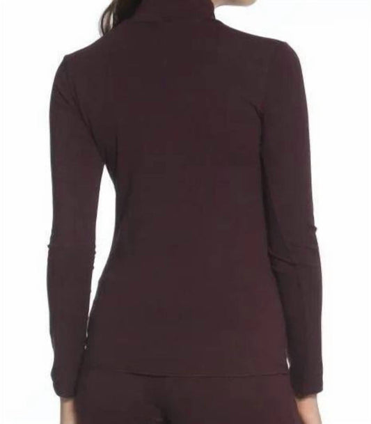 Twelve Eighty Eight - Long Sleeve Mock Neck Tee