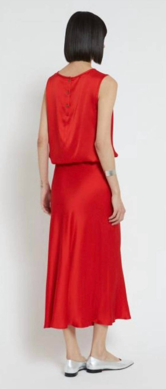 Ottod'Ame - Satin Slip Skirt