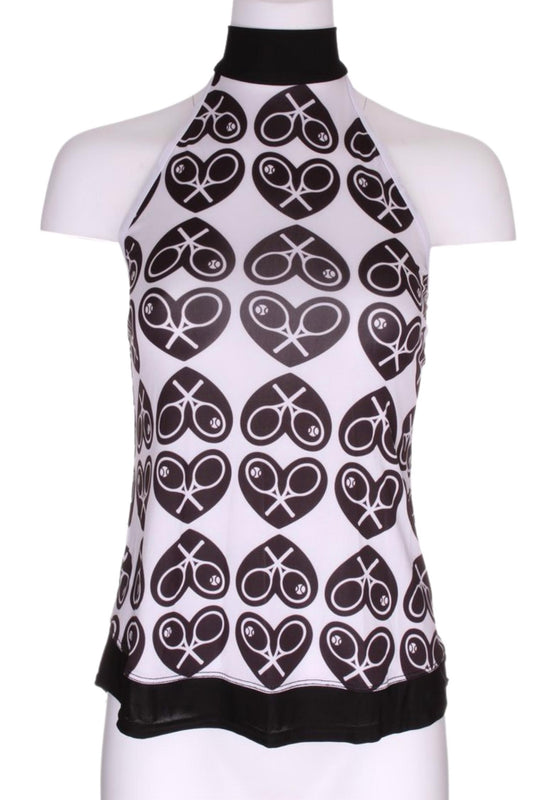 Love Love Tennis - Women's Limited Diamond Halter Top