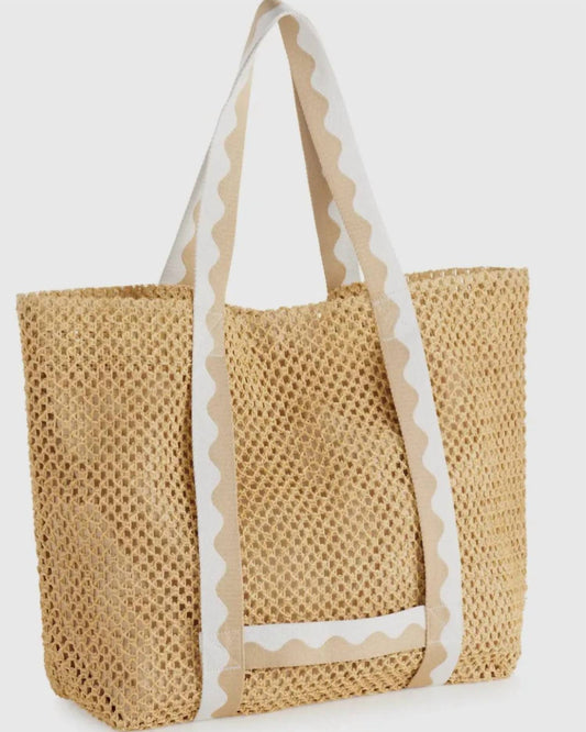 Shiraleah - Women's Antigua Beach Tote And Hat Set