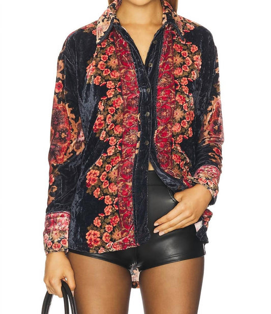 Free People - One Night Velvet Top