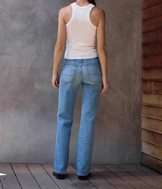 Nsf - Nix Mid Rise Paneled Boot Cut Jean