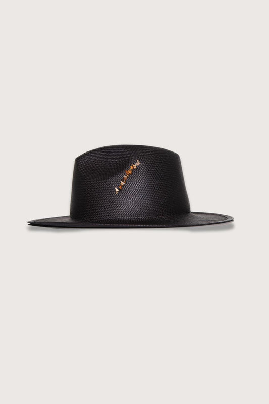 Van Palma - Women's Straw Hat With Broach