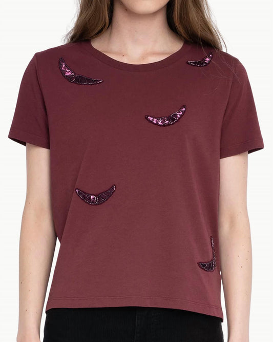 Zadig & Voltaire - Alys Embroidery Wings T-Shirt