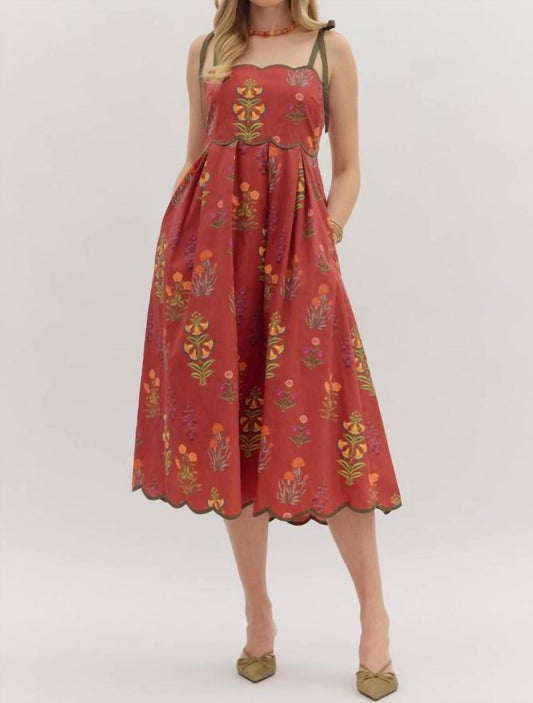 Entro - Rustic Blossom Dress