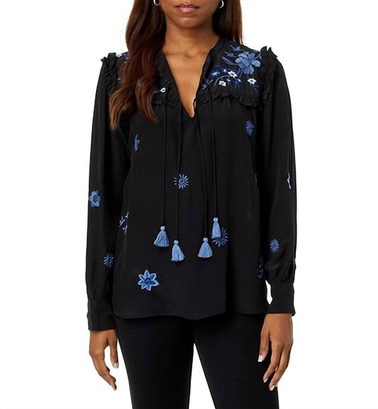 Johnny Was - Jazmine Ruffle Yoke Blouse