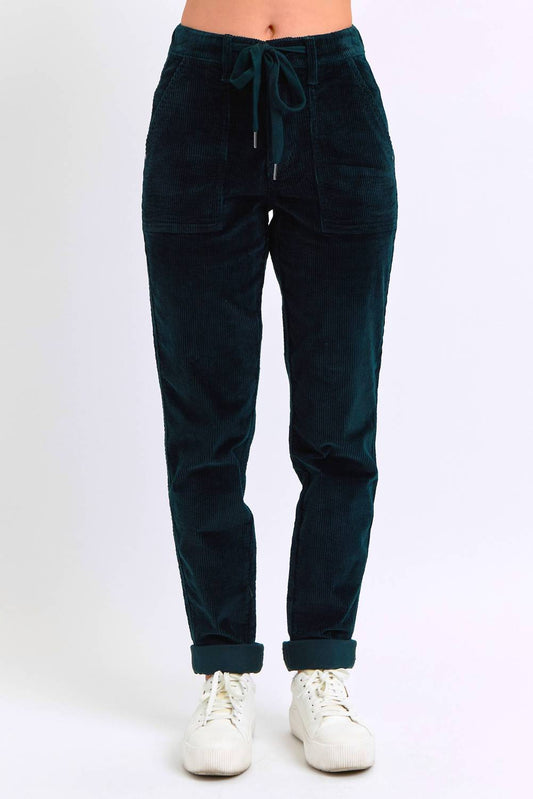 Judy Blue - High Rise Corduroy Cuffed Jogger